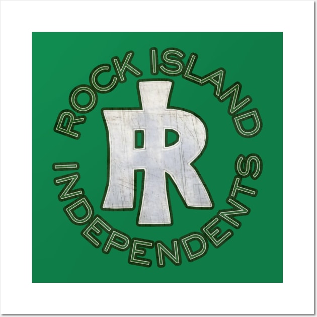 Rock Island Independents Wall Art by Kitta’s Shop